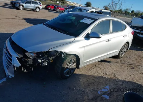 2018 Hyundai Elantra Value Edition z USA, uszkodzony, nr VIN KMHD84LF5JU461072